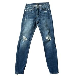 Judy Blue Classic Distressed Denim Jeans